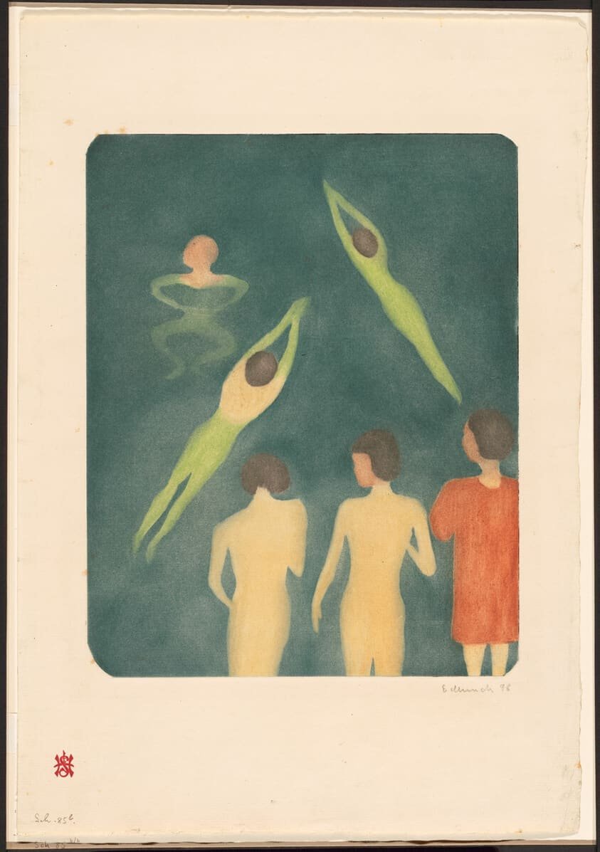 Boys Bathing, Edvard Munch