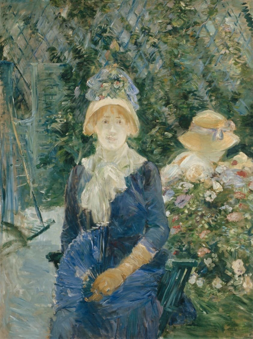 Woman in a Garden, Berthe Morisot